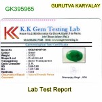 Ratti-6.15 (5.57 CT) Natural Green Emerald